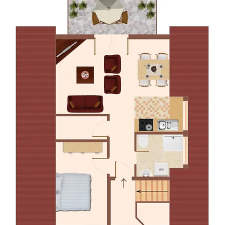 Haus Clarissa, App 02 Apartman *